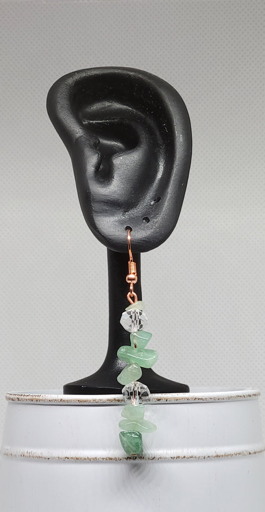 Colorful Dangle Earrings by When The Sun Doth Sleep