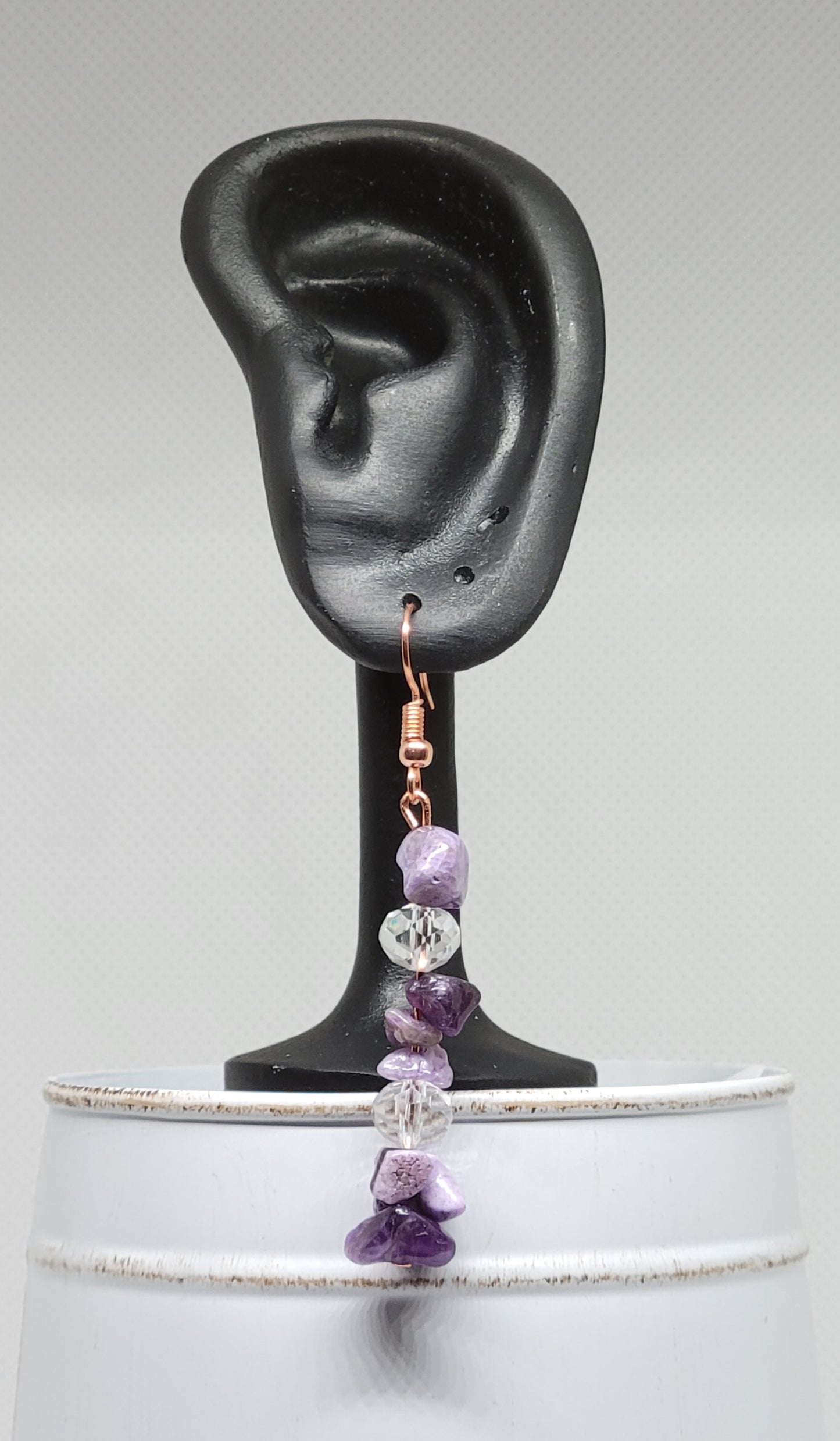 Colorful Dangle Earrings by When The Sun Doth Sleep