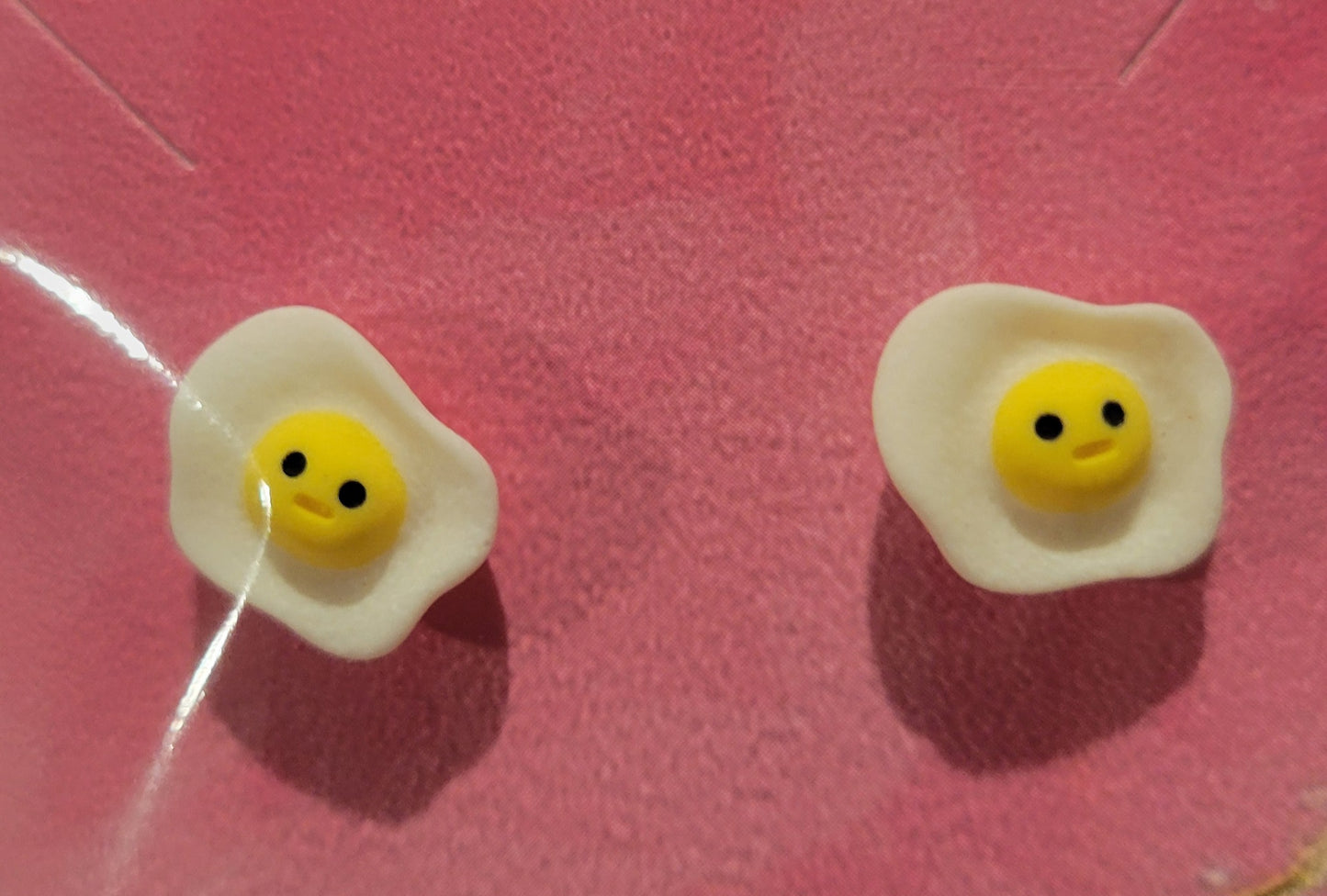 Egg Stud Earrings by When The Sun Doth Sleep