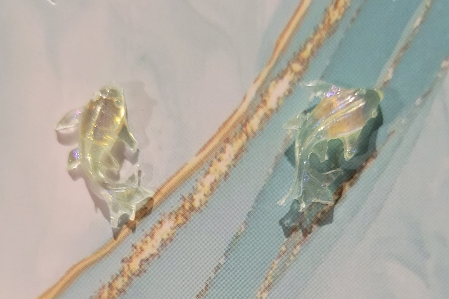 Fish Stud Earrings β Variety of Colors & Metals by When The Sun Doth Sleep