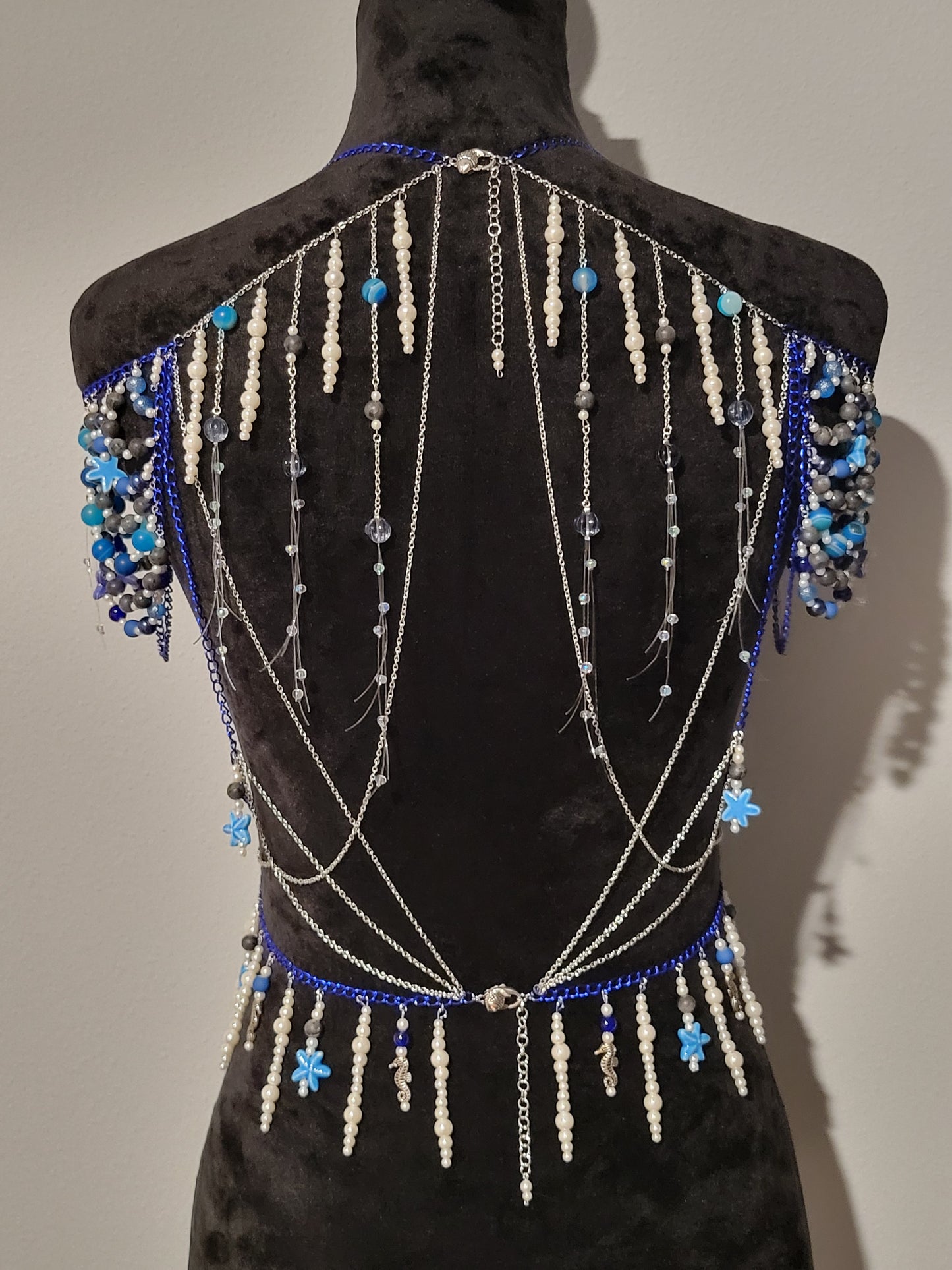 Amphitrite-Inspired Body Jewelry by When The Sun Doth Sleep