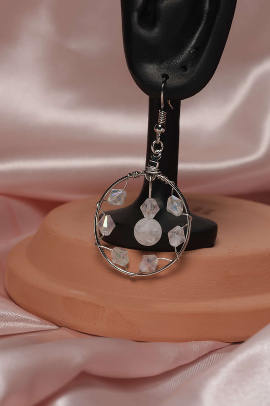 Moon Inspired Earring Set by When The Sun Doth Sleep