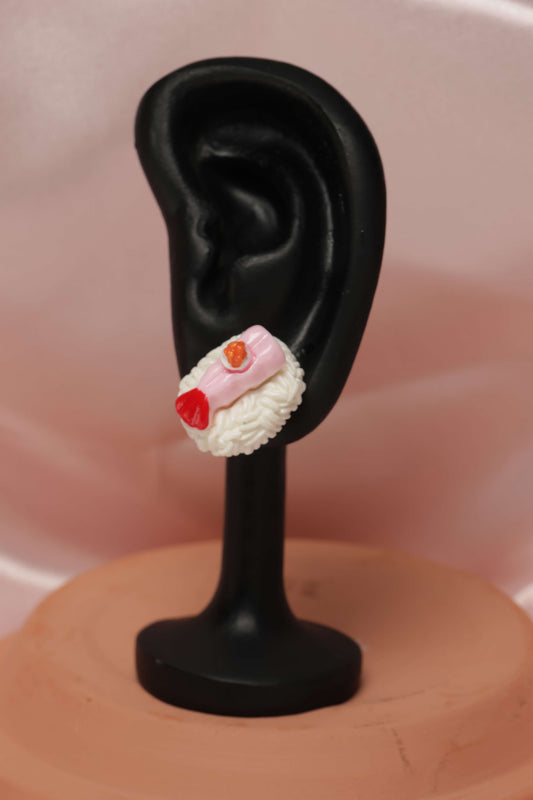 Sushi Stud Earrings by When The Sun Doth Sleep