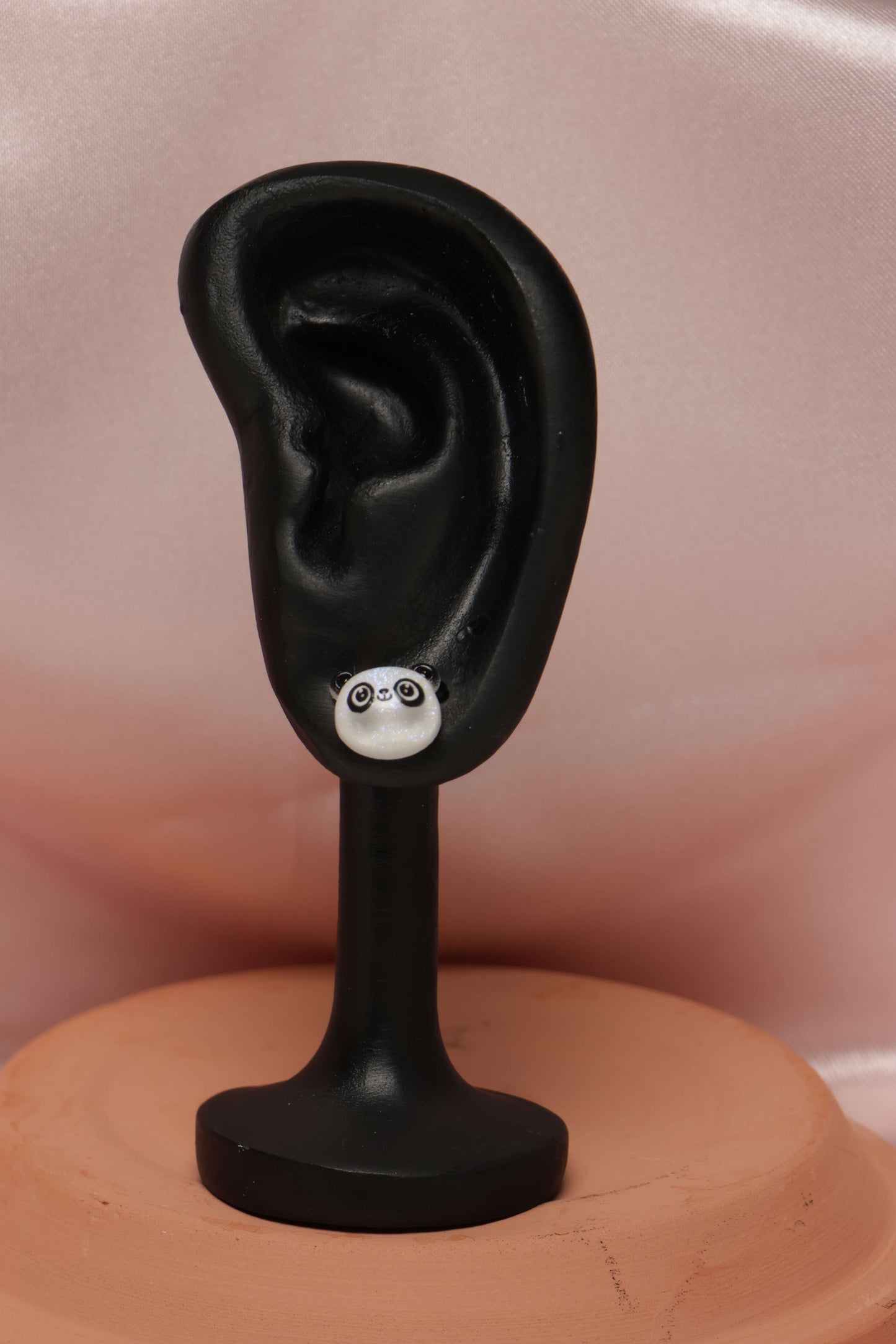 Panda Stud Earrings by When The Sun Doth Sleep