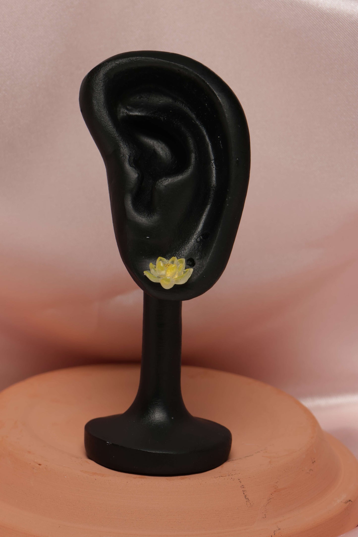 Water Lily Stud Earring Set – Multiple Colors & Metals by When The Sun Doth Sleep