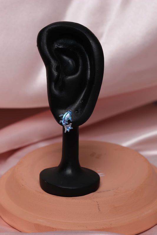 Fish Stud Earrings – Variety of Colors & Metals by When The Sun Doth Sleep