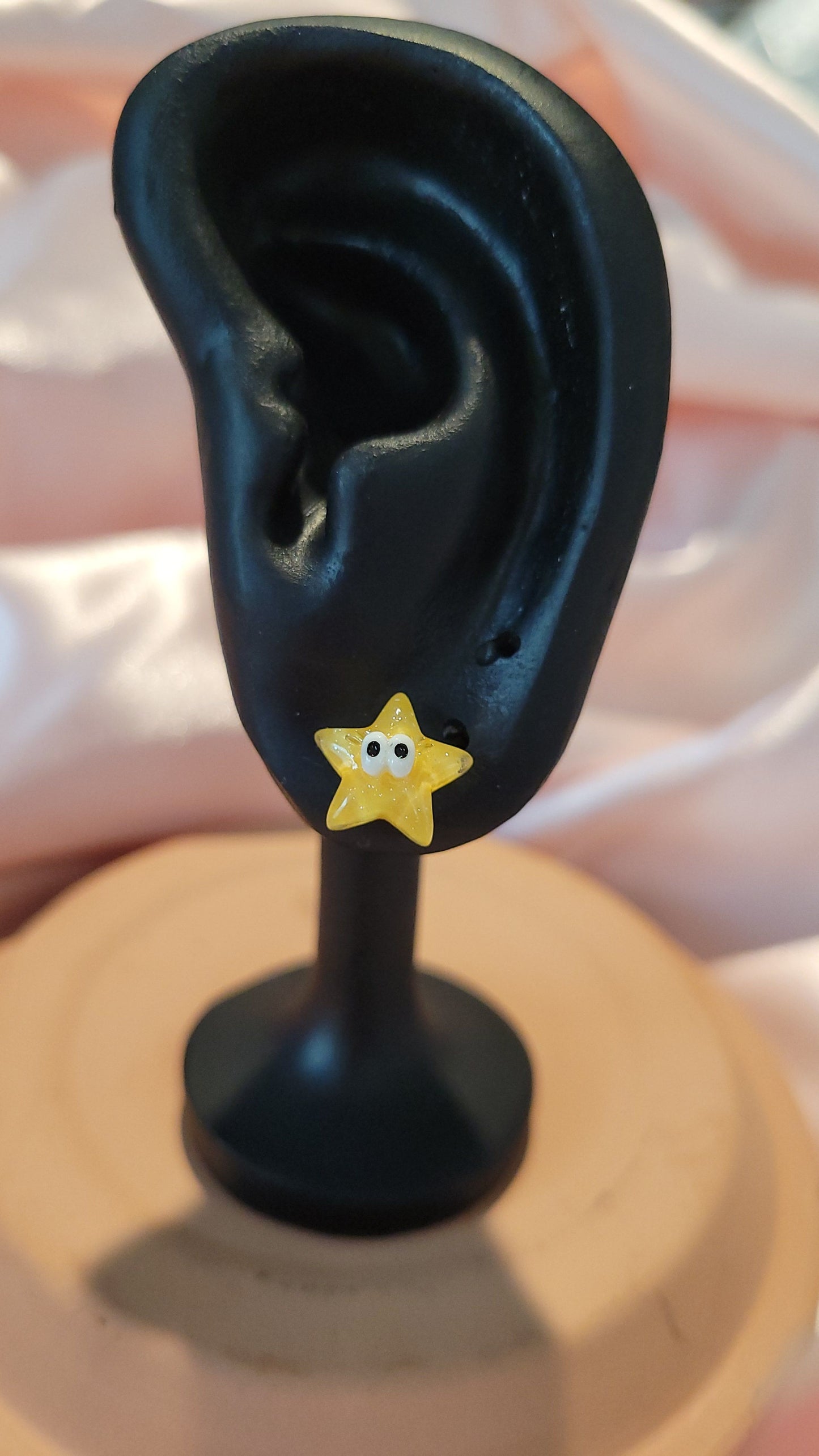 Sparkly Star Stud Earrings by When The Sun Doth Sleep