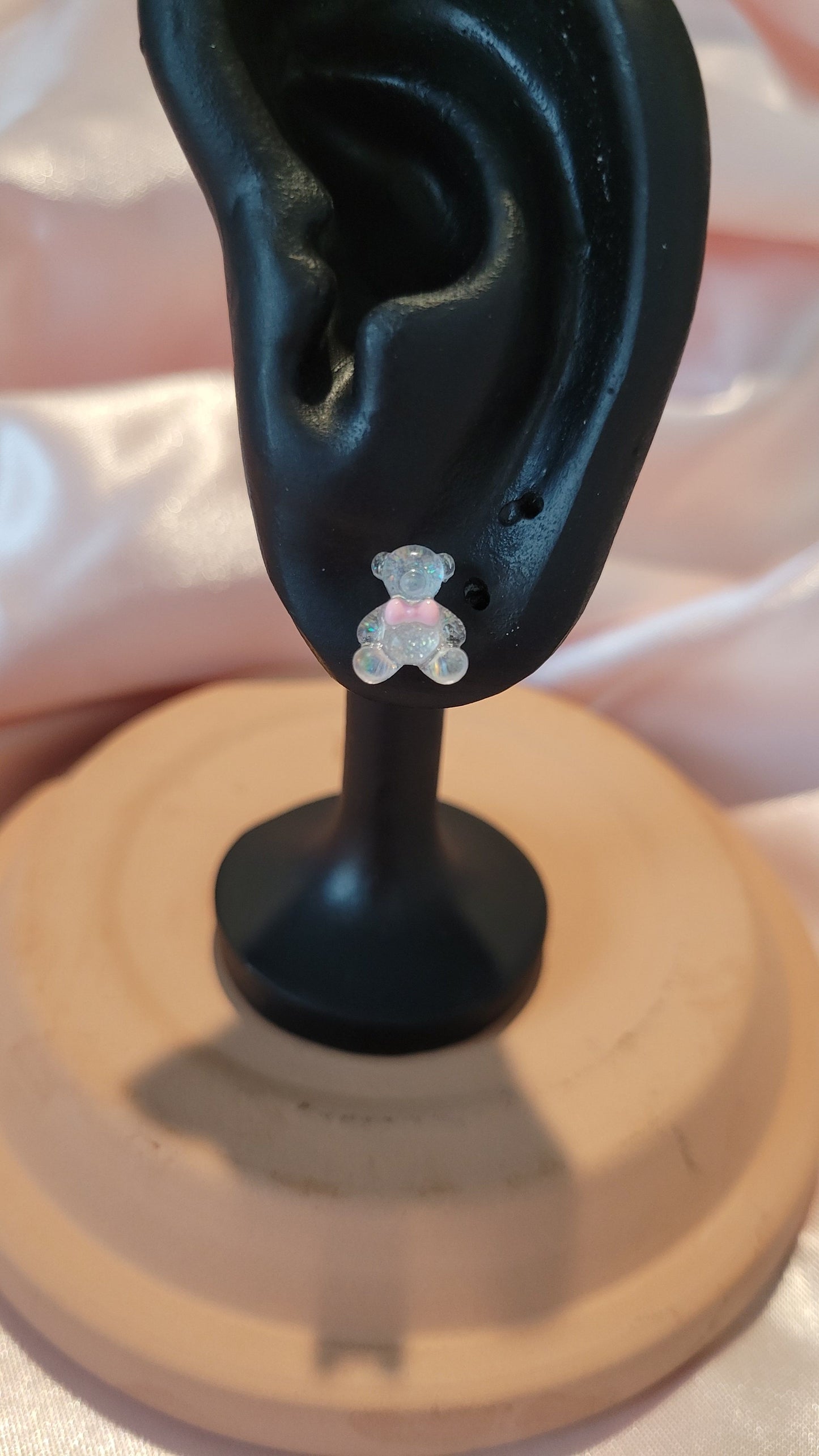 Gummy Bear Stud Earrings by When The Sun Doth Sleep