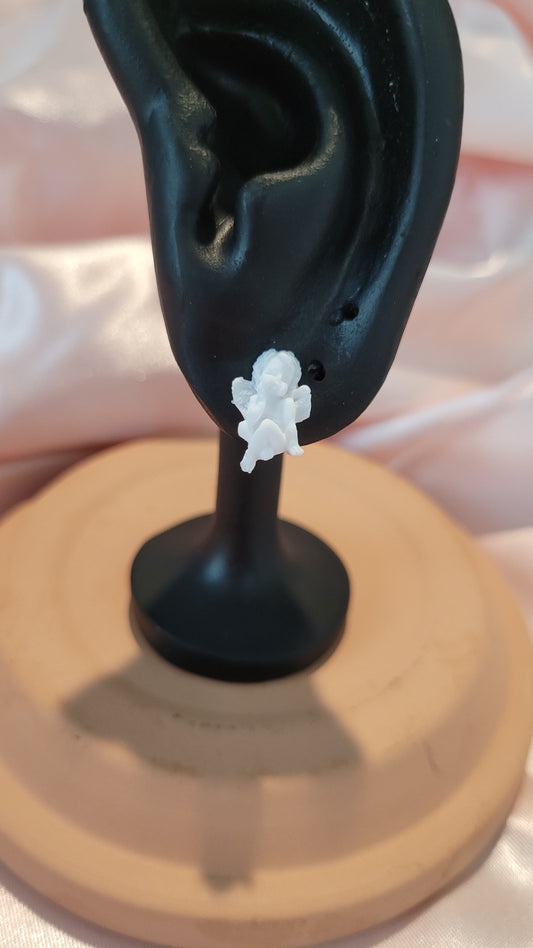 Angel Stud Earrings by When The Sun Doth Sleep