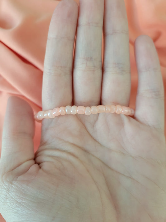 Single Color Bracelet: Cherry Blossom by When The Sun Doth Sleep