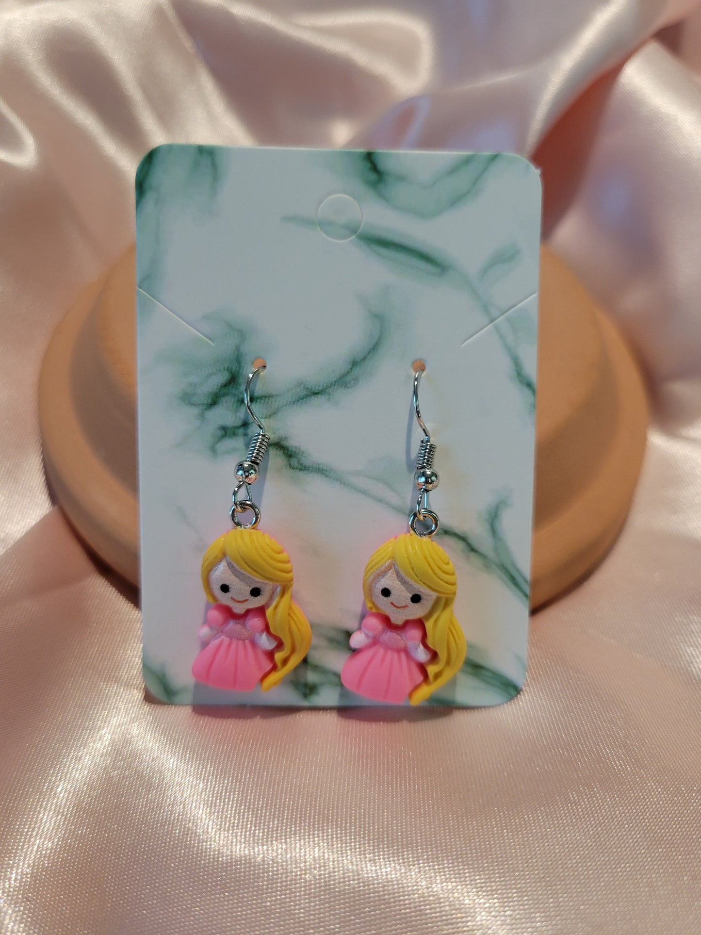 Disney Princesses (Earrings) by When The Sun Doth Sleep