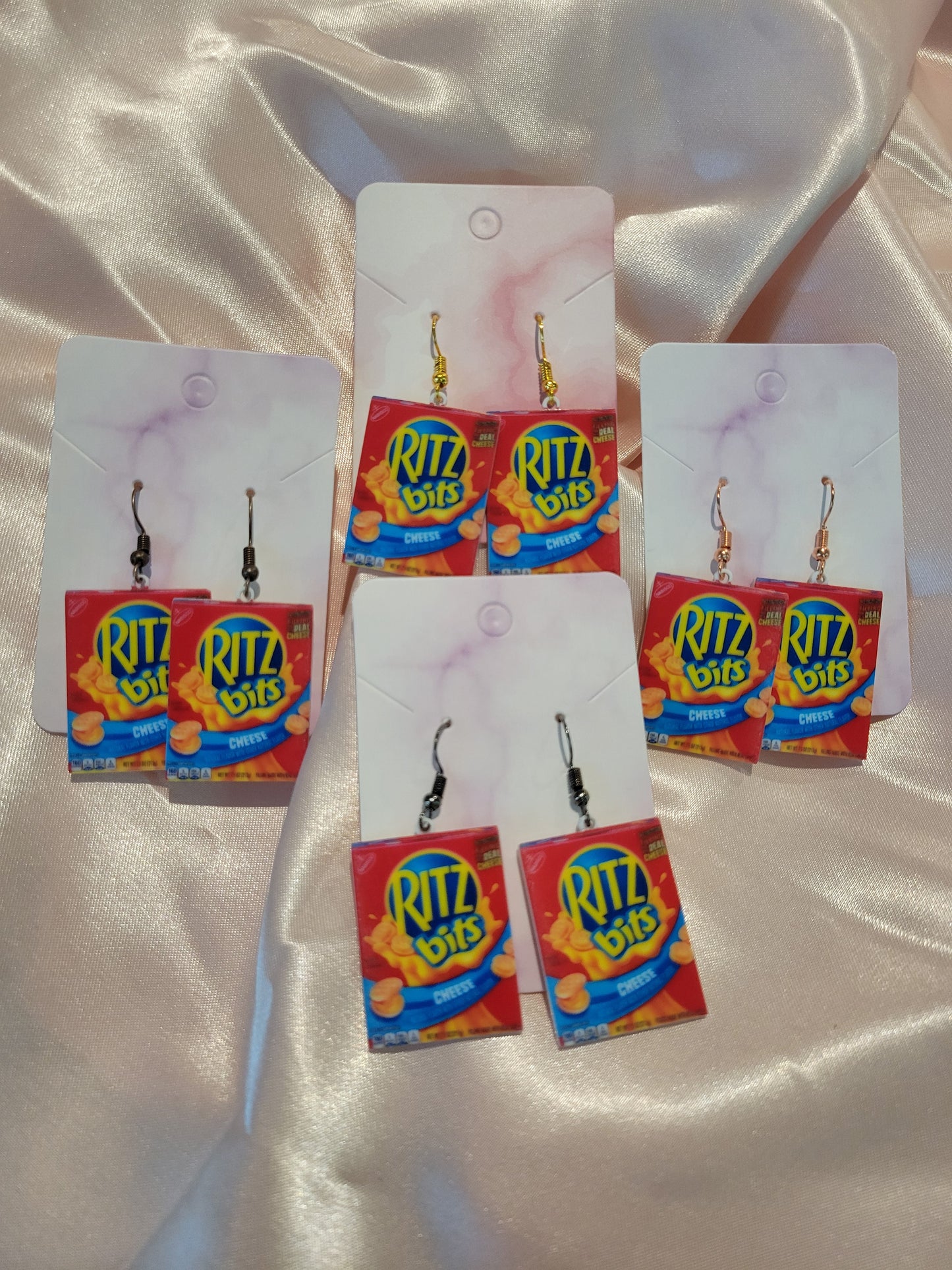 Ritz Bits (Earrings) by When The Sun Doth Sleep