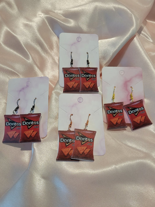 Doritos (Earrings) by When The Sun Doth Sleep